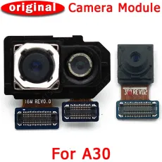 Original Front Rear Back Camera For Samsung Galaxy A30 A305 Main Facing Frontal Camera Module Flex Replacement Spare Parts