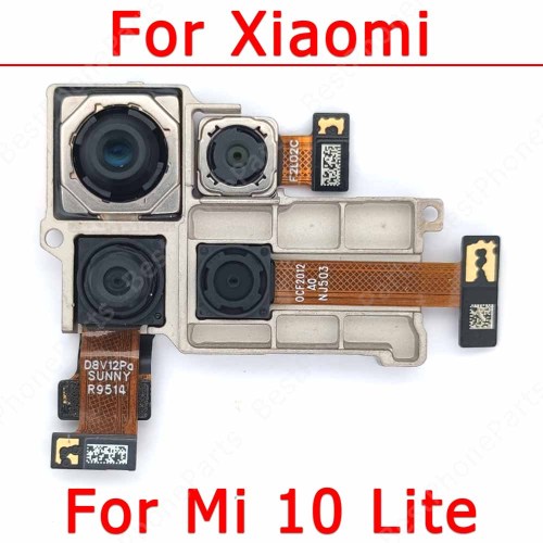 Original Rear Back Camera For Xiaomi Mi 10 Mi10 Lite 5G Main Backside Big Camera Module Flex Cable Replacement Spare Parts