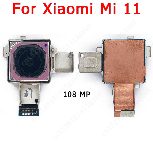 Original Rear Back Camera For Xiaomi Mi 11 Mi11 Main Backside Big Camera Module Flex Cable Replacement Spare Parts