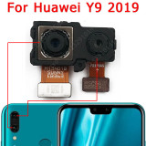 Original Rear Front Camera For Huawei Y9 Prime 2019 2018 Y9s Frontal Backside Selfie Facing Back Camera Module Flex Spare Parts