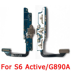 Original Charging Port for Samsung Galaxy S6 Active G890A USB Charge Board PCB Dock Connector Flex Cable Replacement Spare Parts