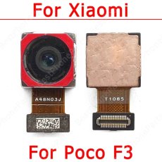 Original Rear Back Camera For Xiaomi Mi Poco F3 Main Backside Big Camera Module Flex Cable Replacement Spare Parts