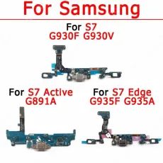 Original Charge Board For Samsung Galaxy S7 Edge Active G930 G935 G891A Charging Port Usb Connector Ribbon Socket Spare Parts