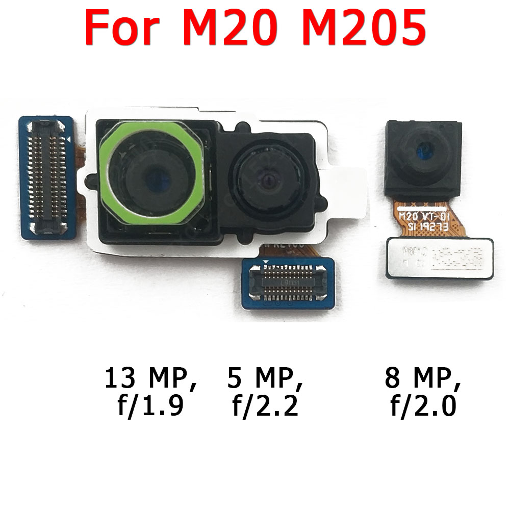 Original Front and Rear Back Camera For Samsung Galaxy M10 M11 M20