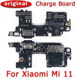 Original Charging Port For Xiaomi Mi 11 Mi11 Charge Board USB PCB Dock Connector Flex Plate Replacement Spare Parts