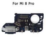 Original Charging Port For Xiaomi Mi 8 Pro Charge Board For Mi8 SE Lite USB Plug PCB Dock Connector Flex Cable Replacement Parts