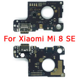 Original Charge Board For Xiaomi Mi 8 Lite Mi8 Pro SE Charging Port Pcb Dock Ribbon Socket Usb Connector Replacement Spare Parts