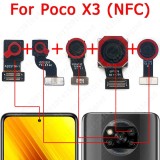 Original Rear Front Camera For Xiaomi Mi Poco X3 NFC Pro Backside Facing Frontal Selfie Back Camera Module Replacement Parts