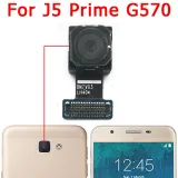 Original Rear Front Camera For Samsung Galaxy J5 2016 2017 Prime J500 J510 J530 G570 Back Selfie Frontal Small Camera Module