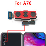 Original Front Rear Back Camera For Samsung Galaxy A70 A705 Main Facing Frontal Camera Module Flex Cable Replacement Spare Parts