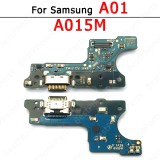 Original Charge Board For Samsung Galaxy A01 Core A11 A21 A21s A31 A41 A51 A71 5G Charging Port Usb Connector Plate Spare Parts