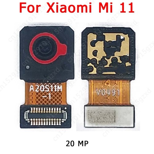 Original Front Camera For Xiaomi Mi 11 Mi11 Main Facing Selfie Frontal View Camera Module Flex Replacement Repair Spare Parts