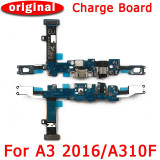 Original Charging Port For Samsung Galaxy A3 2016 USB Charge Board For A300 A310 PCB Dock Connector Flex Cable Replacement parts