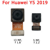 Original Front Rear Back Camera For Huawei Y5 Prime Y5 Lite 2018 Y5II 2017 2019 Main Facing Camera Module Flex Replacement Parts
