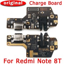 Original usb charge board for xiaomi redmi note 8T 8 T charging port pcb socket plate connector flex replacement spare parts