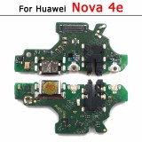 Original Charge Board For Huawei Nova 5T 4E 4 3E 3i 3 2 Plus Charging Port Ribbon Socket Usb Connector Pcb Dock Spare Parts