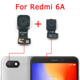 Original Front Rear Back Camera For Xiaomi Redmi 6 6A Note 6 Pro Main Facing Camera Module Flex Cable Replacement Spare Parts
