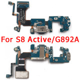 Original Charging Port for Samsung Galaxy S8 Plus S8 Active USB Charge Board PCB Plate Connector Flex Replacement Spare Parts