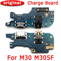 Original Charging Port for Samsung Galaxy M30 M 30 Charge Board USB Plug PCB Dock Connector Flex Replacement Spare Parts
