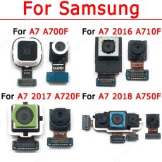 Original Rear Front Camera For Samsung Galaxy A7 2016 2017 2018 Backside Back Selfie Facing Frontal Camera Module Spare Parts