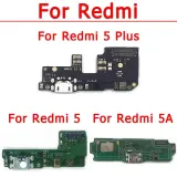 Original Charging Port For Xiaomi Redmi 5 Plus 5A 5Plus Charge Board Ribbon Socket Plate Usb Connector Dock Repair Spare Parts