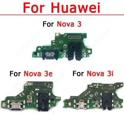 Original Usb Charge Board For Huawei Nova 3 3e 3i Charging Port Plate Ribbon Socket Flex Cable Pcb Dock Connector Spare Parts