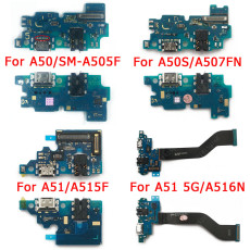 Original Charge Board For Samsung A50 A50s A51 5G USB Charging Port For A505F A505U A507F A515F A516N Dock Connector Spare parts