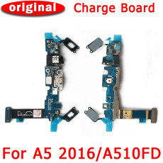 Original Charging Port For Samsung Galaxy A5 2016 USB Charge Board For A510 PCB Dock Connector Flex Cable Replacement parts