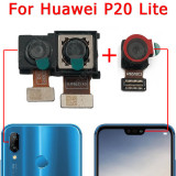 Original Front Rear Back Camera For Huawei P20 Lite Pro P20Lite P20Pro Main Facing Camera Module Flex Replacement Spare Parts