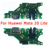 Original Charge Board For Huawei Mate 20 Lite Mate20 Pro X 20X Charging Port Dock Ribbon Socket Plate Usb Connector Spare Parts