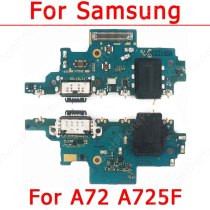 Original Usb Charge Board For Samsung Galaxy A72 Charging Port Repair Flex Cable Ribbon Socket Pcb Dock Connector Spare Parts