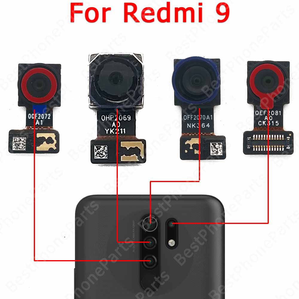 Objectif photo arrière Xiaomi Redmi Note 9 Pro