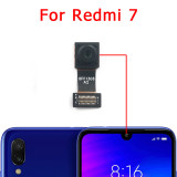 Original Front and Rear Back Camera For Xiaomi Redmi 7 7A Main Facing Frontal Camera Module Flex Cable Replacement Spare Parts