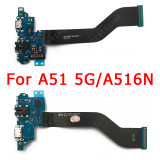 Original Charging Port For Samsung Galaxy A50 A50s A51 5G Charge Board Plate Usb Connector Ribbon Socket Flex Cable Spare Parts