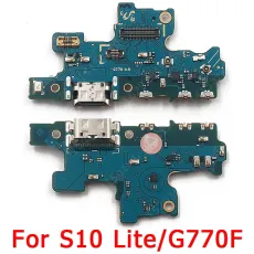 Original Charging Port for Samsung Galaxy S10 Lite G770 USB Charge Board PCB Dock Connector Flex Cable Replacement Spare Parts