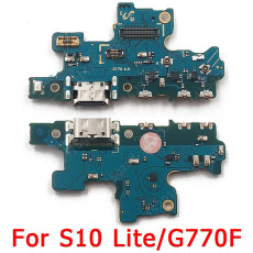 Original Charging Port for Samsung Galaxy S10 Lite G770 USB Charge Board PCB Dock Connector Flex Cable Replacement Spare Parts