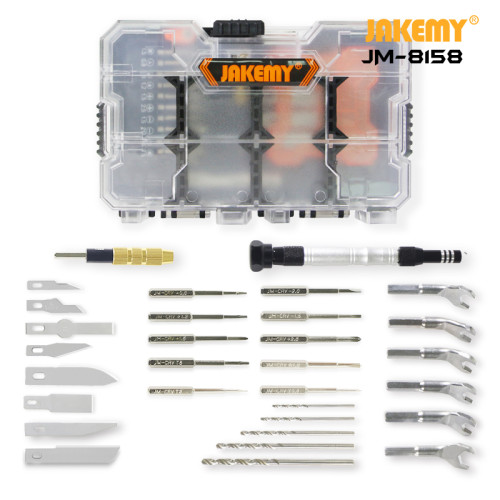 JAKEMY Multifunction Repair Tool Tools Set Carving Knife + Screwdriver Kit + Drills Woodworking Tools Kit Ferramentas Outillage