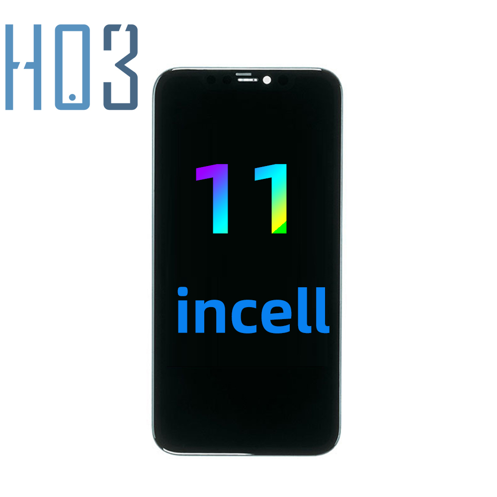 HO3 incell LCD for iPhone 11 Screen Assembly+Metal Plate