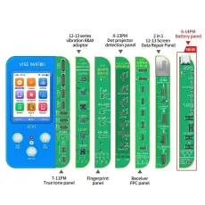 JCID JC V1SE(WIFI) TureTone Dispaly Programmer iPhone 7 7P 8 8P X XR XS XSMAX 11 ProMAX 12 13 14Battery SN Reader Face ID Repair