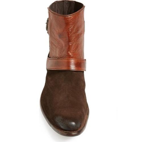 Chelsea Brown Suede Boots