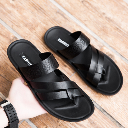 Men's Beach Flip Flops Slip-on Sandal Shoes