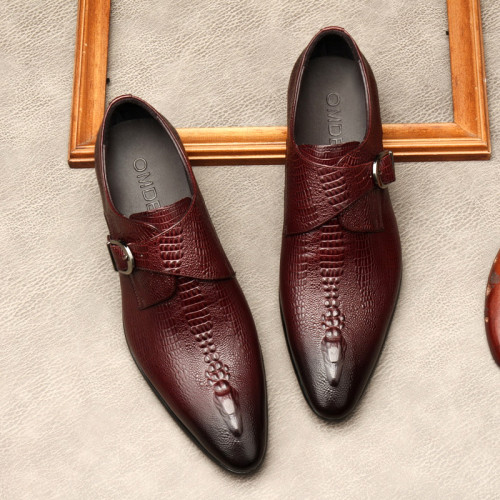 Italian Style Hasp Dress Shoes For Men