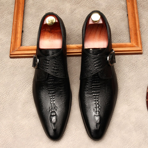 Italian Style Hasp Dress Shoes For Men