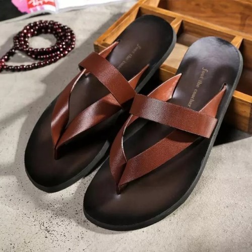 Men Causal PU Leather Sandals