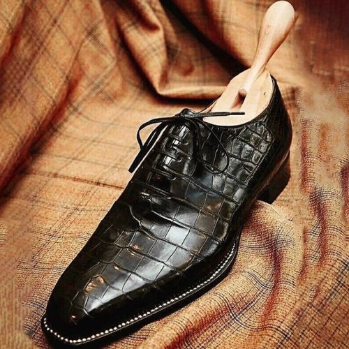 Crocodile Business Oxford Formal Comfortable Leather Shoes