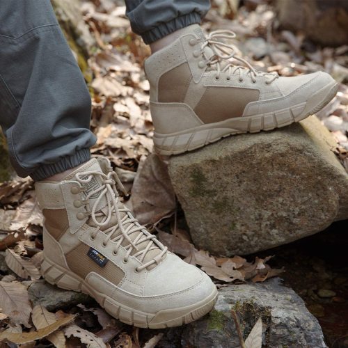 Men's 6 Inches Lightweight Military Boots for Hiking