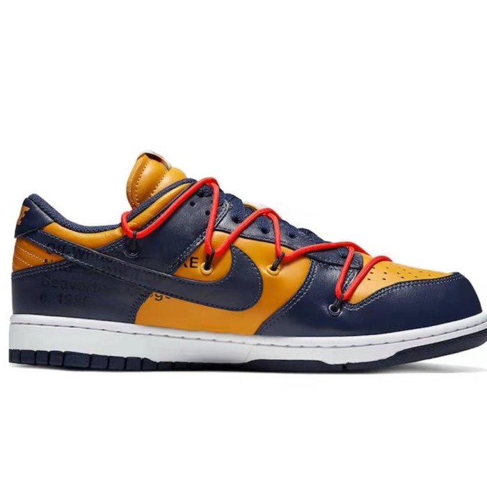 Off-White x Nike Dunk Low LTHR OW