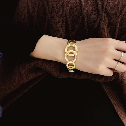 LS077 Fashion Stainless Steel Women Bracelet