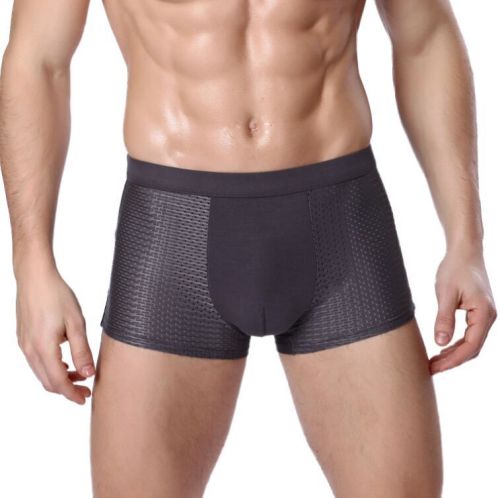 Men's underwear mesh, breathable U convex men's boxer briefs, deodorant antibacterial summer men's underwear