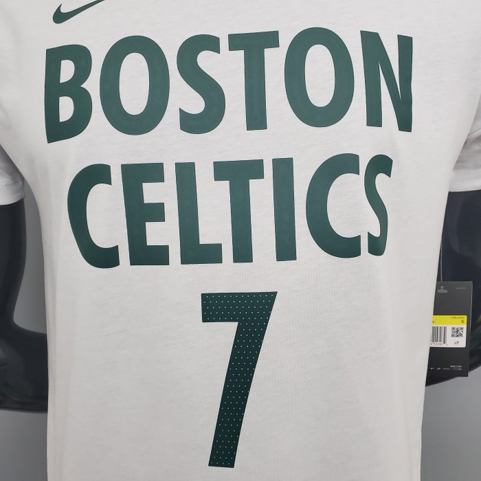 Jaylen Brown Boston Celtics Casual T-shirt White